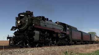 CP 2816 quotThe Empressquot Final Spike Steam Tour  Portage to Milwaukee WI 562024 [upl. by Zucker773]