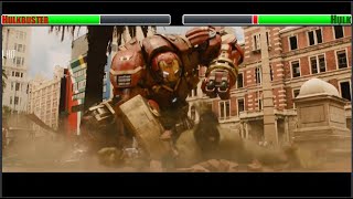 Hulk vs Hulkbuster With Healthbars [upl. by Assiron786]