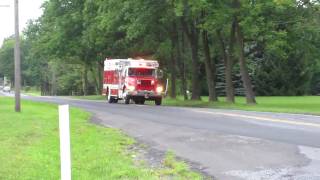 Schnecksville Rescue 2241 responding to MVA with Rescue [upl. by Jenn]