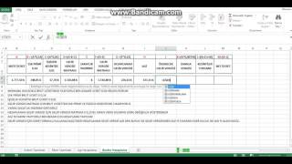 Bordro Hesaplama Excel  2017 [upl. by Noivaz]