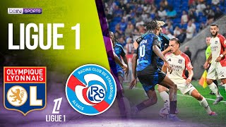 Lyon vs Strasbourg LIGUE 1 HIGHLIGHTS  083024  beIN SPORTS USA [upl. by Yorztif537]