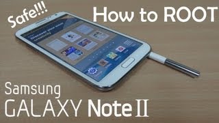 How to Root the Samsung Galaxy Note 2 Simplest amp Safest GTN7100  Cursed4Eva [upl. by Teews]