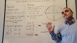 Forma normal de la ecuación de la recta Parte 2 de 3 [upl. by Emily700]