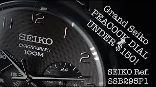 Grand Seiko Peacock Dial Under 150  Seiko ref SSB295P1 [upl. by Suiravat]