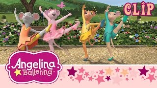 Angelina Ballerina  The Butterfly Jazz Dance [upl. by Scales]