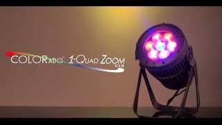 COLORado 1 Quad Zoom Tour by CHAUVET Professional [upl. by Naashar]