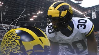 Daxton Hill Michigan Wolverines SafetyNickel  Film Session ᴴᴰ [upl. by Buttaro]