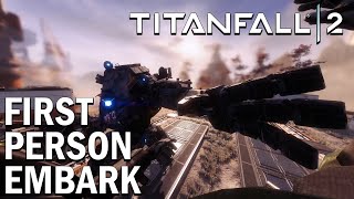 TITANFALL 2 Titan embark in first person  Northstar Client [upl. by Ocker]