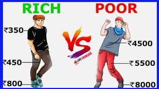 RICH PEOPLE VS POOR PEOPLE  DIFFERENCE BETWEEN RICH PEOPLE AND POOR PEOPLE  LIFE CHANGER finance [upl. by Acnaib]