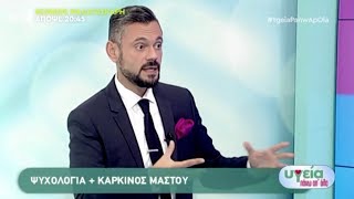 Καρκίνος μαστού Ο ψυχίατρος Δημ Παπαδημητριάδης στον ΑΝΤ1 [upl. by Alwin]