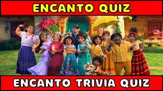 Encanto Quiz  Encanto Trivia Quiz  How Much Do You Know About Encanto [upl. by Roleat]