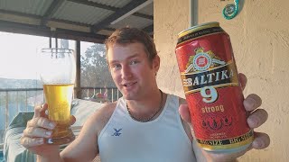 Baltika 9  Beer Review [upl. by Parthenia]