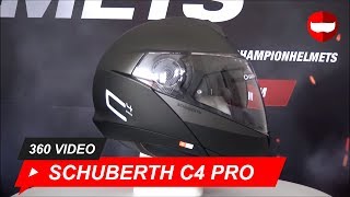 Schuberth C4 Pro Swipe Grey Helmet  ChampionHelmetscom [upl. by Burris612]