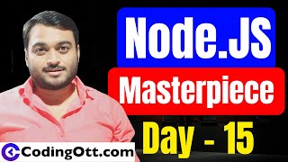 Day15 Delete Method in Node JS  Node JS Tutorial For Beginners in Hindi [upl. by Ahsinod408]