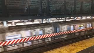 R160B F train leaving Coney Island [upl. by Eimaj867]