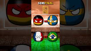 SUECIA en su CUARTO MUNDIAL  SUECIA 1958 countryball [upl. by Johnathan]