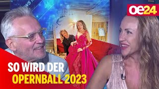 oe24 Insider So wird der Opernball 2023 [upl. by Siul]