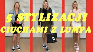 STYLIZUJE CIUCHY Z LUMPA  TANIA ODZIEŻ STYLIZACJE  MIERZYMY VLOG 40 [upl. by Atteuqram]