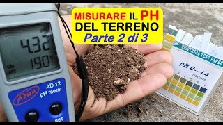 COME SI MISURA IL PH DEL TERRENO PARTE 2 DI 3 [upl. by Shivers]