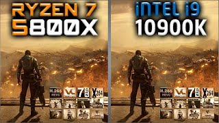 Ryzen 7 5800X vs Intel i9 10900K Benchmarks – 15 Tests 🔥 [upl. by Navad182]