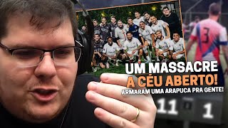 CASIMIRO COMENTA E REAGE JOGO CONTRA VINI JR E A CAZÉ TV TOMANDO 11 X 1  Cortes do Casimito [upl. by Swan]