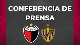 🔴⚫ Colón 1  1 Atlanta  Conferencia de Prensa 🎙️EN VIVO 🔴⚫ [upl. by Eniamrahc]