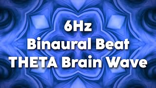 POWERFUL 6Hz THETA Binaural Beats  Improve Your Focus Boost Your Brain  Ambient Meditation Music [upl. by Haberman]