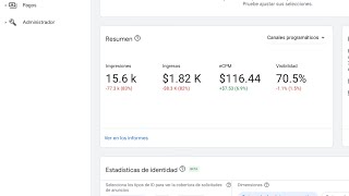 COMO AUMENTAR EL ECPM EN ADMANAGER  COMO PASAR DE 1 a 100 DE ECPM [upl. by Parsifal]