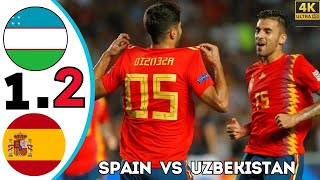 Uzbekistan vs Spain 12 2024  Football Paris 2024 Olympics [upl. by Irwin]