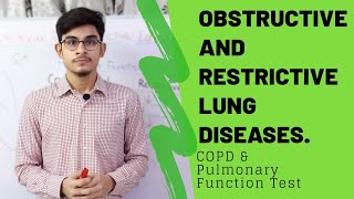 Obstructive and Restrictive Lung diseases  COPD and PFTs [upl. by Avi]