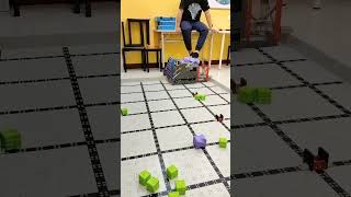 VEX IQ Full Volume  Random Cubes Intake  Scoring  SLR Robotics vex vexiq vexrobotics [upl. by Kcirredal]