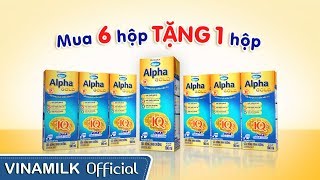 Quảng cáo Vinamilk  Khuyến mãi HOT  Mua 6 tặng 1 hộp Sữa Dielac Alpha Gold [upl. by Hairom]