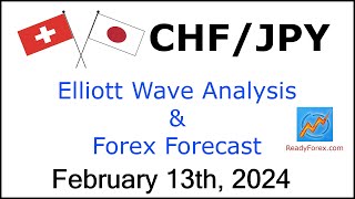 CHF JPY Elliott Wave Analysis  Forex Forecast  February 13 2024  CHFJPY Analysis Today [upl. by Eldwen]