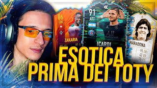 SQUADRA ESOTICA CON ICARDI 91 FLASHBACK PRIMA DEI TOTY [upl. by Ettedo]