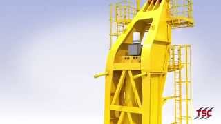 Kingpost Crane Video [upl. by Suriaj]