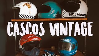 CASCOS VINTAGE para moto CAFE RACER custom amp scrambler ¿Están HOMOLOGADOS [upl. by Kciredes]