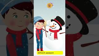 The Seasons Songs for Children  Four Seasons  Preschool Kindergarten  Kids Songs  Learn English [upl. by Coffey776]