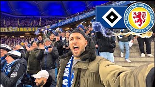 HSV BLITZDOPPELSCHLAG FÜR DEN NÄCHSTEN HEIMSIEG  Hamburg vs Braunschweig Stadionvlog  VERLOSUNG [upl. by Aksoyn886]