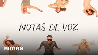 Lyanno  NOTAS DE VOZ Video Lyrics  PARA TODAS LAS MAMACITAS [upl. by Suertemed]