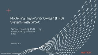 Modelling HighPurity Oxygen HPO Systems with GPSX [upl. by Gawen119]