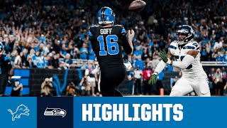 Jared Goff PERFECT in 4229 win on Monday Night Football  Lions vs Seahawks NFL Week 4 highlights [upl. by Salinas]