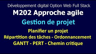 Approche agile V3  Planifier un projet [upl. by Anitac]