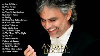 Andrea Bocelli Greatest Hits  Andrea Bocelli Best Songs Live Collection [upl. by Horgan169]