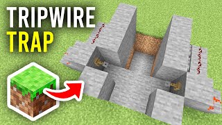 How To Make Tripwire Trap In Minecraft  Full Guide [upl. by Pennebaker]