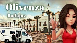 65 🔴 OLIVENZA Badajoz 👉QUÉ VER en Olivenza Área de AUTOCARAVANAS Guía de viaje y TURISMO 🕺 💃 [upl. by Aihcropal]