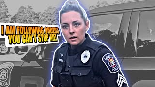 Officer Enters Private Property Without Consent  Things Get UGLY [upl. by Nylsirhc655]