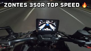 Zontes 350R Top Speed Test  38 Bhp से ये उम्मीद नहीं थी 🔥 [upl. by Sima]