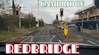 Cambridge CB4 to near Redbridge roundabout IG4 170124 [upl. by Ayin]