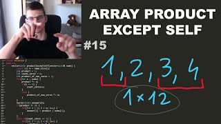 LeetCode Day 15  Product of Array Except Self [upl. by Aryajay]