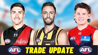 AFL TRADE UPDATE  October 13 [upl. by Lerret]